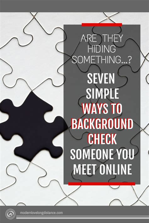 how to do a background check on someone you are dating canada